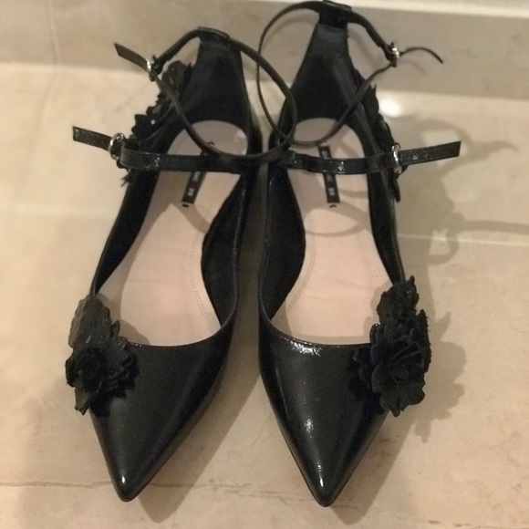 zara ladies flat shoes